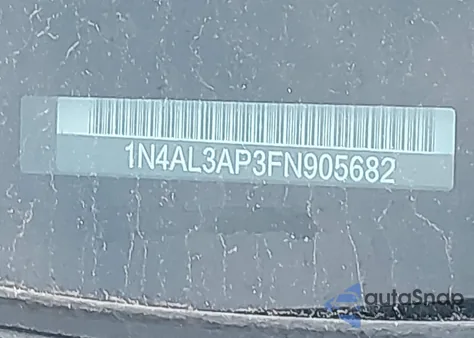 2015 Nissan Altima 2.5 Sl из США, поврежденный, VIN 1N4AL3AP3FN905682